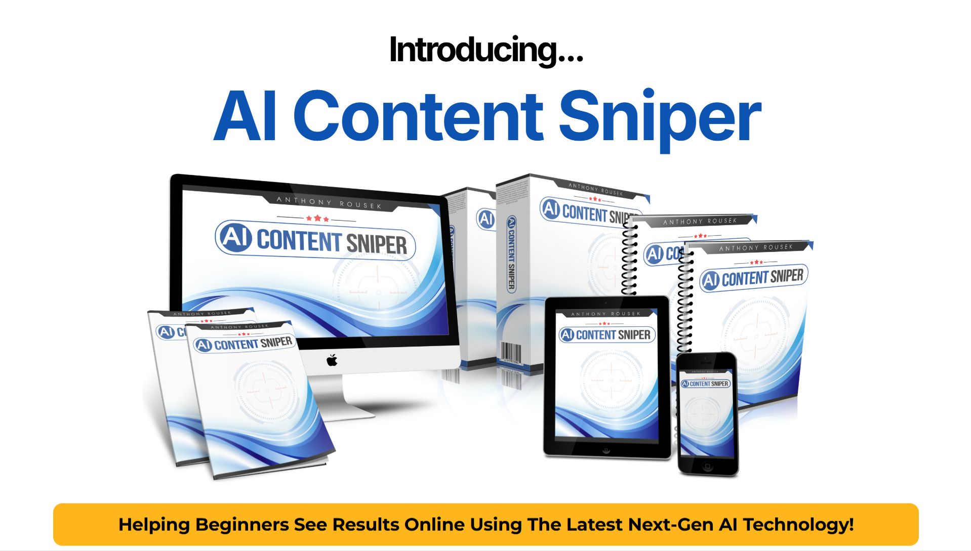 AI Content Sniper Review:Anthony Rousek